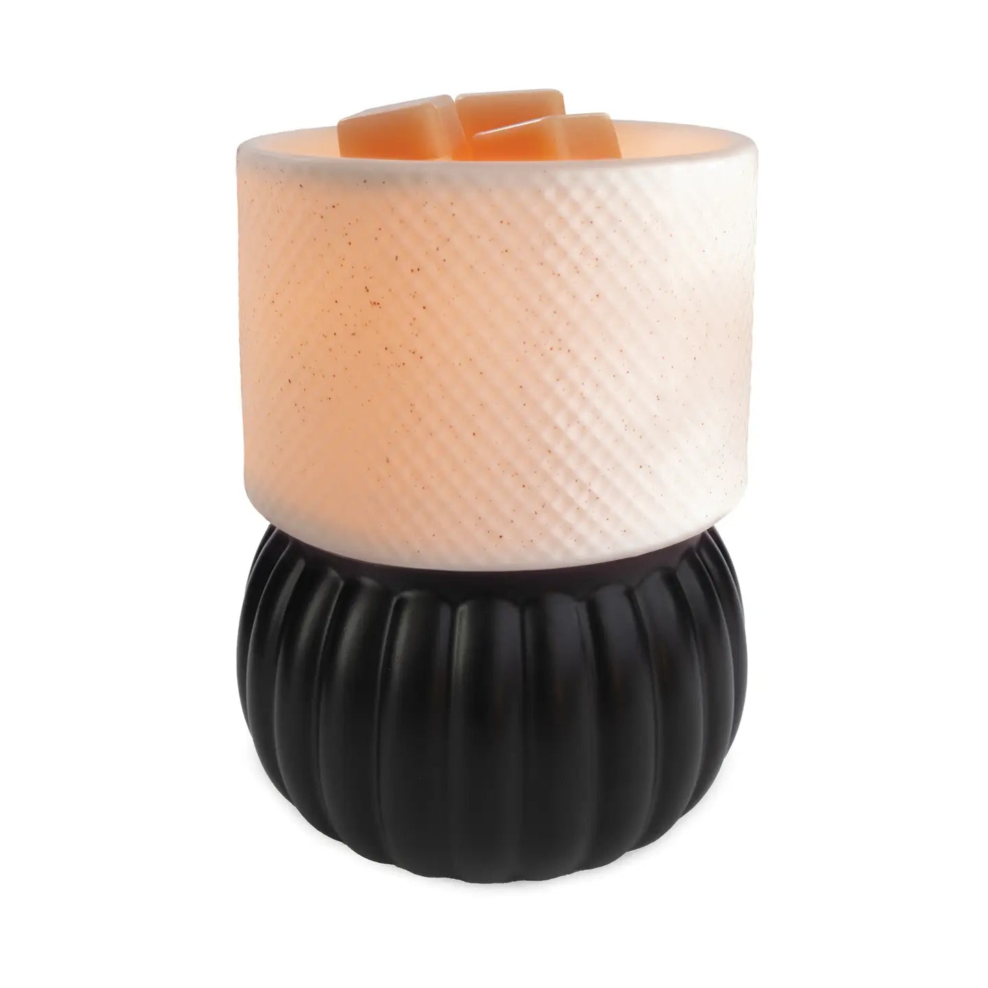 Illumination Wax Warmer for melting Marlowe wax melts with decorative built-in lighting.